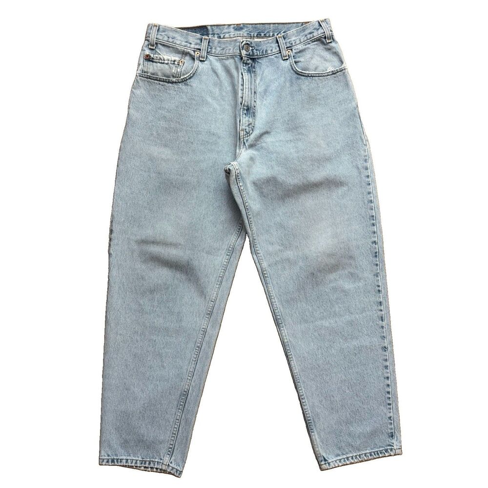 Vintage Levi's 560 Jeans Light Wash Mens 36x30 Loose Fit Tapered Leg Y2K 2002